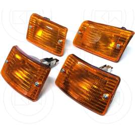 KIT 4 FRECCE ANTERIORI E POSTERIORE ORIGINALE SIEM PIAGGIO VESPA PK 50 XL V HP