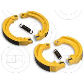 MALOSSI BRAKE POWER KIT GANASCE FRENO ANTERIORI + POSTERIORI VESPA 50 SPECIAL