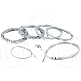 KIT CAVI FILI TRASMISSIONE COMPLETA GUAINA GRIGIA VESPA SPRINT 150 1965/74 VLB1T