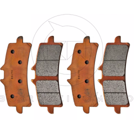 KIT 4 PASTIGLIE FRENO ANTERIORE ZCOO RACING-EXC B005 BREMBO M4 34 MONOBLOCCO RADIALE