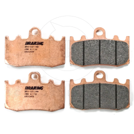 PASTIGLIE FRENO ANTERIORI BRAKING 892CM55 BMW R1200GS / ADVENTURE