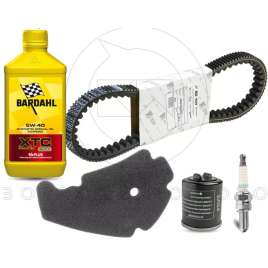 KIT TAGLIANDO CINGHIA OLIO BARDAHL 5W40 PIAGGIO BEVERLY 300 RST/CARNABY CRUISER 300