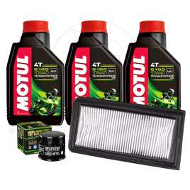 REVISIONE TAGLIANDO OLIO MOTUL FILTRO ARIA per SUZUKI AN BURGMAN 650