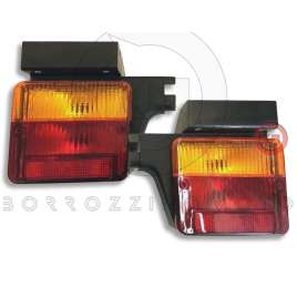 COPPIA FANALE STOP FRECCE POSTERIORE TIPO ORIGINALE PIAGGIO APE 50 FL3 EUROPA