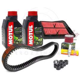 KIT TAGLIANDO CINGHIA GATES RULLI OLIO FILTRO PER SUZUKI BURGMAN 400 L0/L1/L2/L3/K7/K8/K9