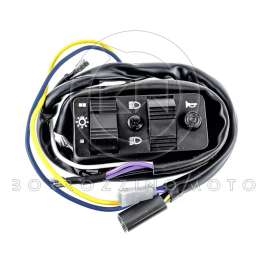 INTERRUTTORE COMMUTATORE LUCI VESPA PX ARCOBALENO 125 150 200 SENZA AVV. ELETTRICO