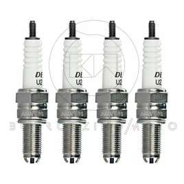 KIT 4 CANDELE ACCENSIONE ORIGINALE DENSO U27FER9 HONDA CB F HORNET 600 1998-2013