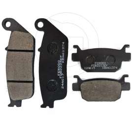 KIT PASTIGLIE FRENO ANTERIORI + POSTERIORI FERODO HONDA SH 125/150 ie 2016 2017