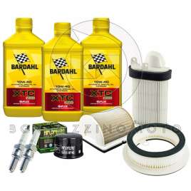 KIT TAGLIANDO BARDAHL XTC FILTRO ARIA/OLIO CANDELE PER YAMAHA T-MAX 500 2001-2003/T-MAX 500 ie 2004-2007