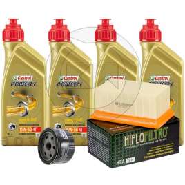 KIT TAGLIANDO COMPLETO OLIO CASTROL + FILTRO OLIO + ARIA BMW R1200 GS 1200 2010