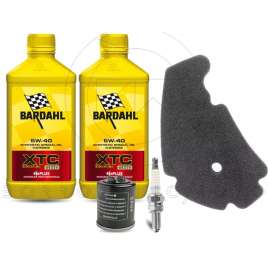 KIT TAGLIANDO OLIO BARDAHL XTC C60 5W40 PIAGGIO BEVERLY TOURER 300 2009-2010