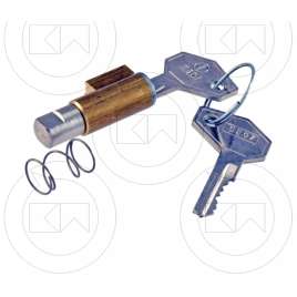 KIT CHIAVI ZADI BLOCCHETTO SERRATURA BLOCCASTERZO 6mm VESPA PX 125 150 200
