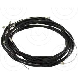 KIT CAVI CORDE ASSEMBLATI FILI FRENO GAS GUAINA NERA PIAGGIO 50 SI - SI 50 FL2