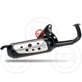 MARMITTA TECNIGAS OMOLOGATA MINARELLI ORIZZONTALE 2T APRILIA SCARABEO 50