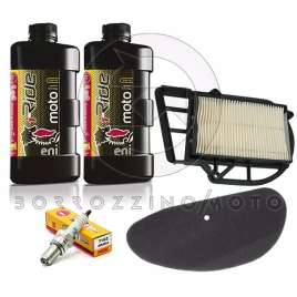 KIT TAGLIANDO YAMAHA YP MAJESTY 250 2000-2007 OLIO ENI FILTRI ARIA CANDELA NGK
