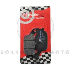 PASTIGLIE BREMBO CARBON POSTERIORI per SUZUKI DL 650 V-STROM HONDA INTEGRA 750 CB 600 F HORNET