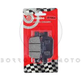 PASTIGLIE FRENO BREMBO 07064 CARBON CERAMIC BENELLI TRK 502X ABS E4 500 HONDA FORZA 250 