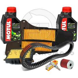 KIT TAGLIANDO OEM YAMAHA X-MAX 400 2013-2016 OLIO FILTRI ARIA CINGHIA CANDELA