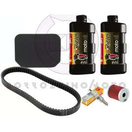 KIT TAGLIANDO COMPLETO DI CINGHIA TRASMISSIONE PER SUZUKI BURGMAN 250 - 1998/2007