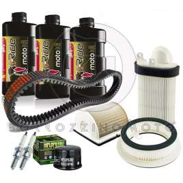 KIT TAGLIANDO COMPLETO SPECIFICO PER YAMAHA T-MAX 500/500 IE 2001-2007