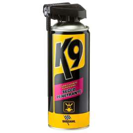 Bardahl K9 Lubrificante Spray Secco Superiore, PTFE Spray per Legno, Cuoio, Gomme, Plastica, Vetro e Metallo 400ml art.638