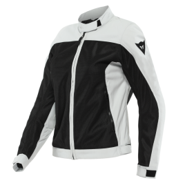 DAINESE GIACCA MOTO DONNA SEVILLA AIR LADY TESSUTO TEX JACKET ESTIVA TRASPIRANTE BLACK/GLACIER GRAY GRIGIO