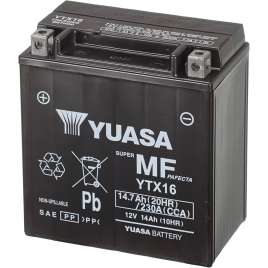 BATTERIA YUASA YTX16-BS 12V/14AH SIGILLATA