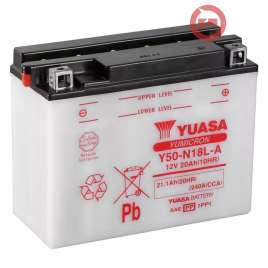 BATTERIA YUASA Y50-N18L-A 12V/20AH