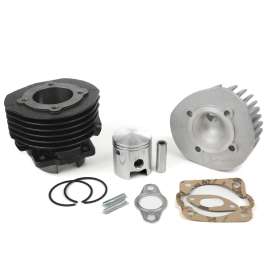 KIT GRUPPO TERMICO 75cc Ø47 CILINDRO IN GHISA MADE IN ITALY VESPA 50 SPECIAL L R N PK S XL - PIAGGIO APE 50