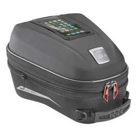 GIVI ST612+ PLUS BORSA DA SERBATOIO MOTO BORSELLO TANKLOCK ESTENDIBILE 15 LT TERMOFORMATO SEMIRIGIDO