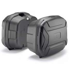 COPPIA VALIGIE LATERALI GIVI MONOKEY 35LT TREKKER LITE TRK35BBPACK2 NERO