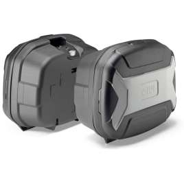 COPPIA VALIGIE LATERALI GIVI MONOKEY 35LT TREKKER LITE TRK35BNPACK2 NERO GRIGIO