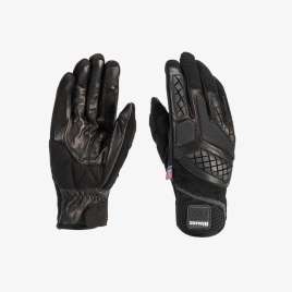 Guanti Moto Blauer URBAN SPORT in pelle/tessuto nero con protezioni