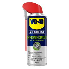 Wd-40 Specialist Detergente Contatti Spray Asciugatura Rapida Con Sistema Doppia Posizione 400 ml
