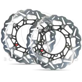 WK146L/R KIT DISCHI FRENO ANTERIORE BRAKING SK2 DUCATI PANIGALE 1100 1200