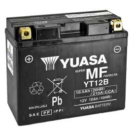 BATTERIA YUASA YT12B-BS 12V/10AH WC SIGILLATA ATTIVATA PRONTA ALL'USO