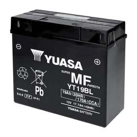 BATTERIA YUASA YT19BL-BS 12V 18AH WC SIGILLATA ATTIVATA PRONTA ALL'USO