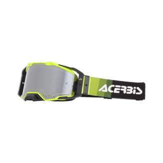 MASCHERA MOTO OFFROAD GOGGLE ACERBIS VULCAN MIRROR GIALLO FLUO/NERO 0027508.458