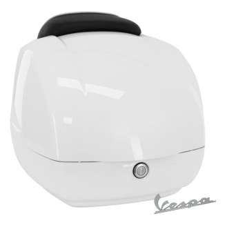 BAULETTO POSTERIORE 36L BIANCO per PIAGGIO VESPA GTS 125 250 300/SUPER/SPORT/GTV