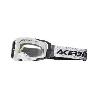 MASCHERA MOTO OFFROAD GOGGLE ACERBIS VITRION BIANCO 0027519.030