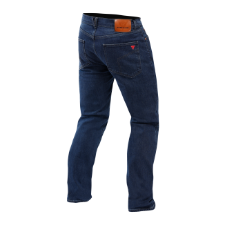 Jeans Pantaloni Moto Uomo Dainese 5-POCKET DENIM RELAXED DEEPBLUE con Protezioni