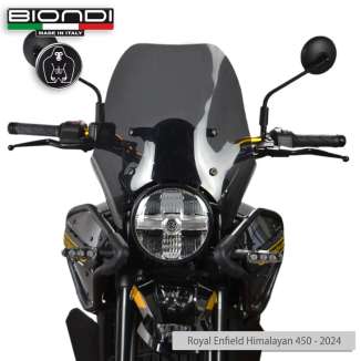 CUPOLINO BIONDI FUME' SCURO MOD.TOURING ROYAL ENFIELD HIMALAYAN 450 2024->