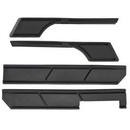 4R Modanature Laterali Protettive Per Range Rover Sport 2005 – Kit 4 Pezzi Con Biadesivo 3M E Salviette Easy Cleaner - 4