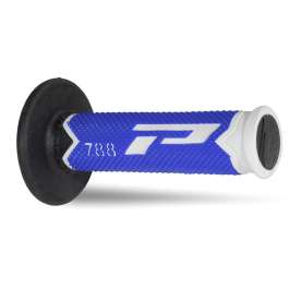 PROGRIP Manopole Mx 790-231 Tripla Densità Per Moto - Grigio/Verde/Nero