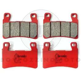 Pastiglie Freno Anteriori E Posteriori Per Honda CBR 600RR (2007-2016) E CBR 1000RR (2006-2016) - Kit Di Ricambio Swyun, Alta Attrito E Durata