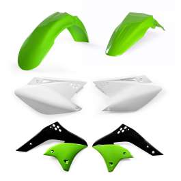 Kit Plastiche Kawasaki KXF 250 Dal 2017 Al 2020 Con Parasteli Rtech | Wob Design