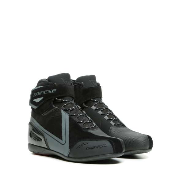 Dainese ENERGYCA D WP Shoes Black Antrhracite Scarpe Moto Uomo Sneakers Omologate Impermeabili