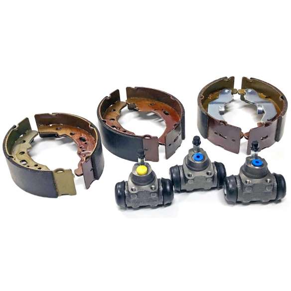 ATE 03.0137-9297.2 Set di accessori, ganasce del freno di stazionamento OE compatibile con CLS, Classe E, Classe S, SL