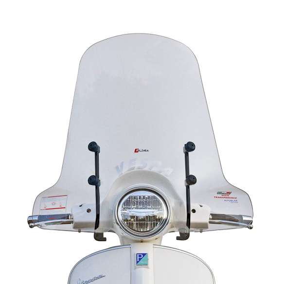 Vespa Parabrezza Cruiser Trasparente – Per Primavera, In Metacrilato 4mm, Omologato - 5