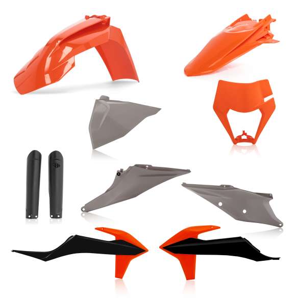 Kit Plastiche Acerbis Originali Per KTM EXC/EXC-F 2014: Parafanghi E Carenature